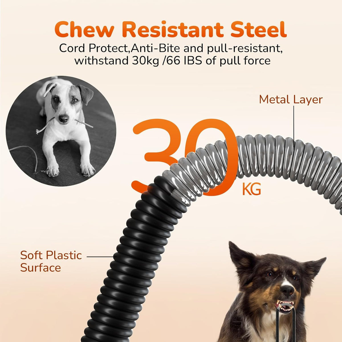 Pecute Pet Heating Pad with Chew Resistant Cord - Constant Temp / 25.6"L x 19.7"W x 0.2"Th - image 2
