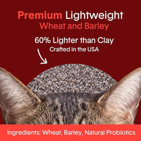 Boxie Extra Strength Cat Litter, Lightweight 35-Day Odor Control, Clumping, 11.5lb