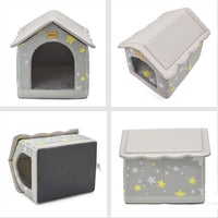 Dog House Indoor, L Size Indoor Dog House for Medium Dog – Essentials for Dogs - Gray / L - image 3