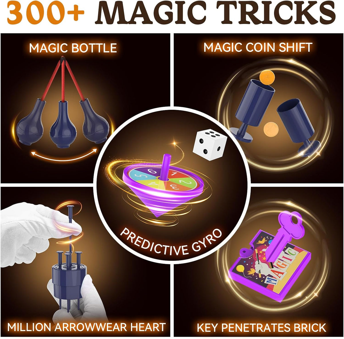 Nicella magic kit for kids with 35 magic props and cards - view 4