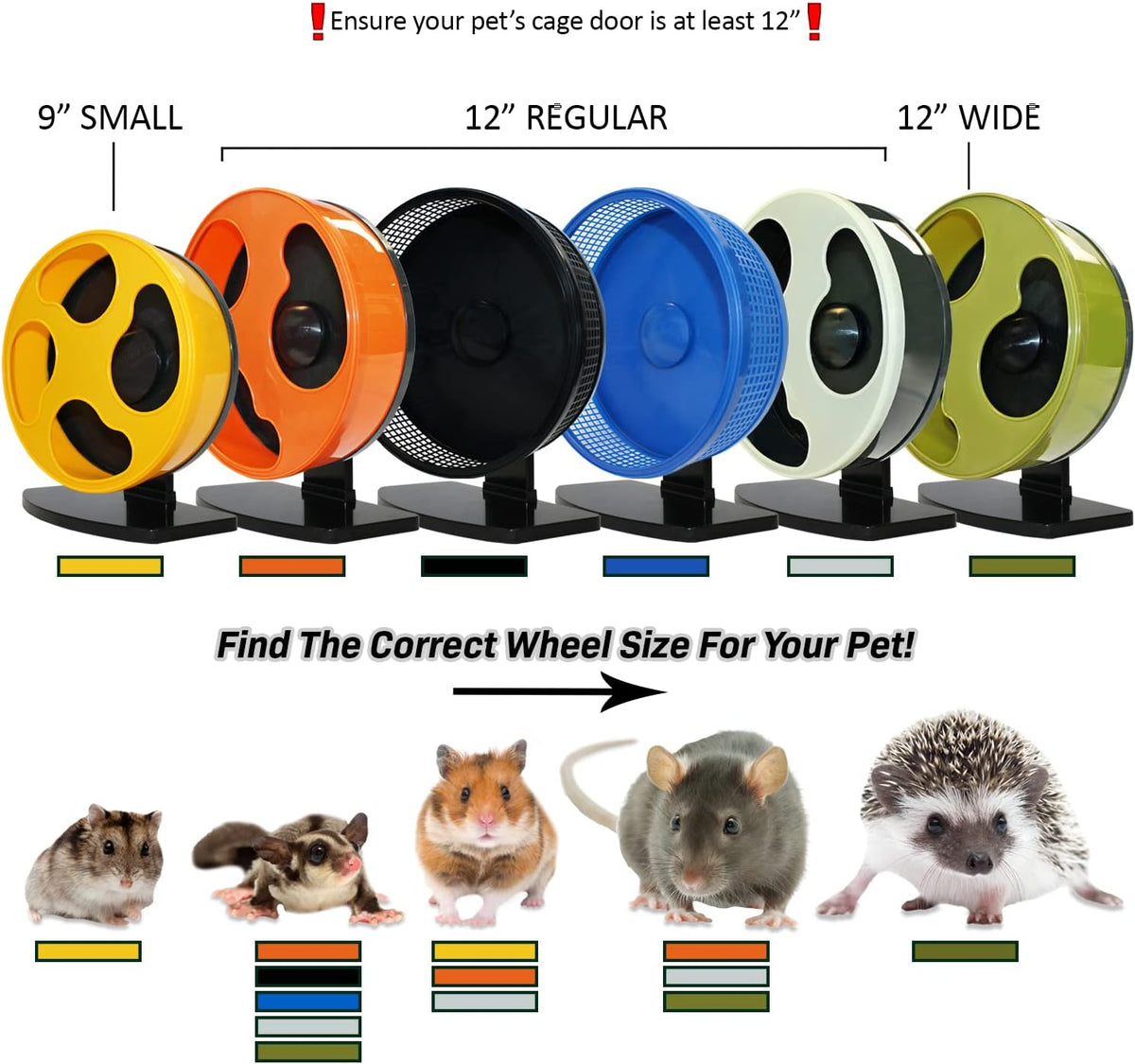 Silent Runner 12" Regular, Wheel + Cage Attachment - image 2