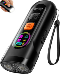 Dog Bark Deterrent Devices Anti Barking Device for Dogs Ultrasonic - Black / 1 Pack