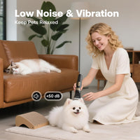HEAPETS Dog Grooming Clippers, Low Noise, Electric Quiet - Black - image 4