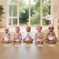 CHAREX Baby Doll Diapers 10-Piece Reusable Refill for 16-24inch - Diapers-10pic - image 3