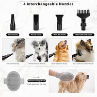 Dog Hair Dryer, Pet Hair Blower Dryer High Velocity - Blue - image 3