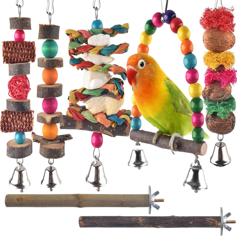 Bissap 7‑Pack Bird Chew Toys - 7 pieces