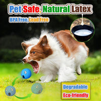 Latex Squeaky Dog Balls for Small Dogs, Mini Breed - M/L Assorted Colors / Large - image 3