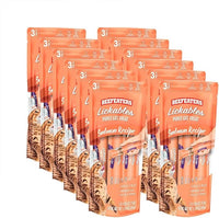 Beefeaters Cat Treats Lickable Puree 1.59oz (12-Pack) – Chicken, Grain-Free, Taurine-Enriched, Ideal for Training & Interactive Feeding