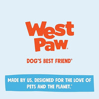 WEST PAW Funnl Dog Chew Toy - Interactive Treat Toys for Dogs - Toy Fillable with Earth Animal No-Hide Chews - Large 4.25" Kelp | Made in USA