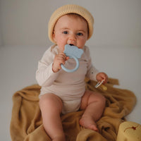 mushie Silicone Baby Teether Toy - Elephant - image 4