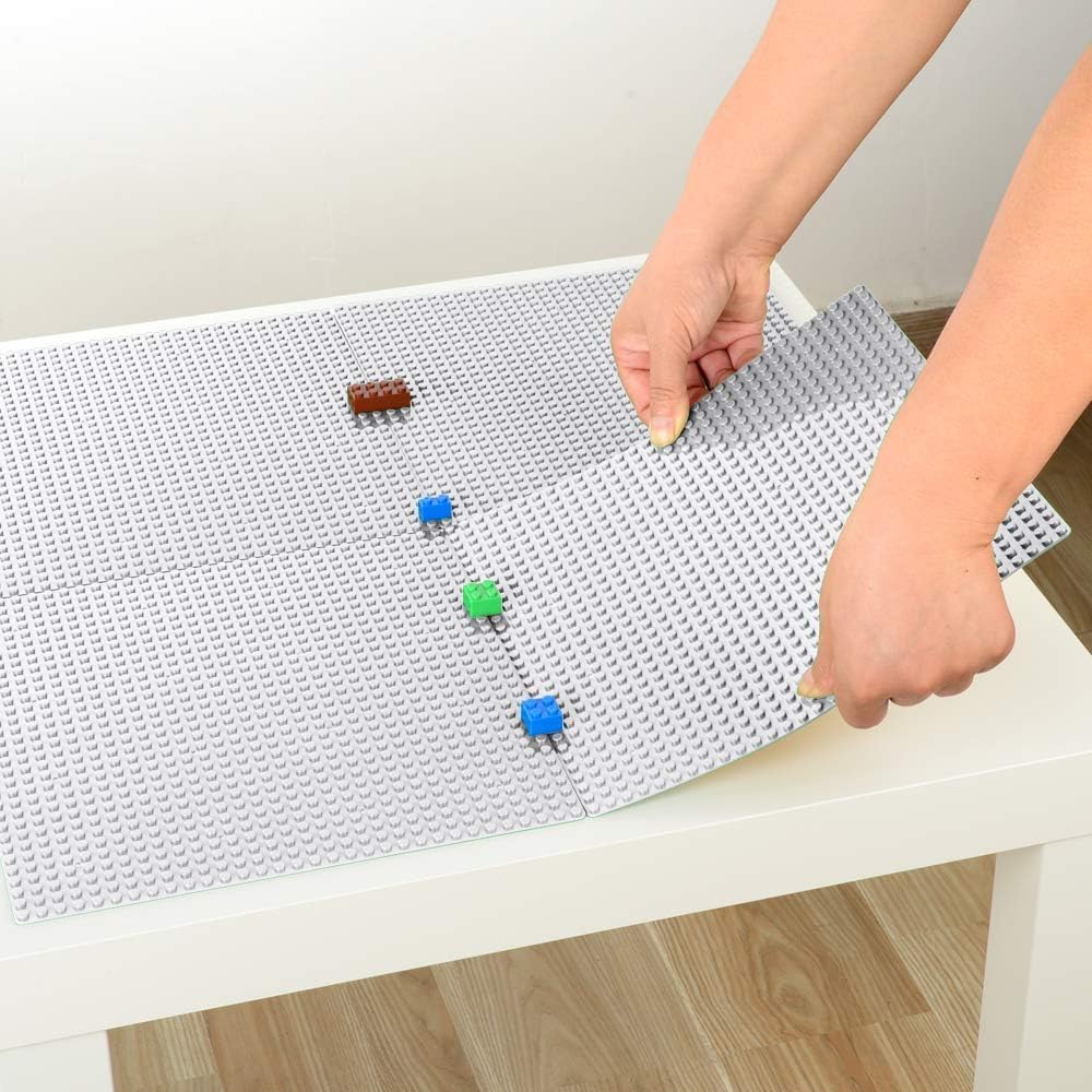 MIMAX Peel-and-Stick Baseplates - Black & White & Green & Light Gray - image 4