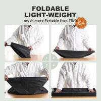 HQ4US 4LEGS Large Portable Dog Pee Pads Foldable Liner Base 33''x23'' - XL 44'' x 34'' for Dog＜ 38" Length - image 2