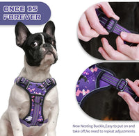No Pull Dog Harness for Medium Dogs - Purple Camo / L - image 2