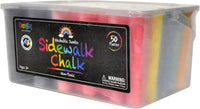 CocoNut Outdoor jumbo sidewalk chalk bucket with 40 thick chalk sticks in 7 colors - view 19