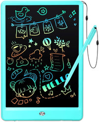 EooCoo Kids LCD Writing Tablet, Stocking Stuffers for Toddler - 10”blue