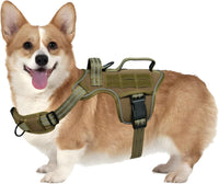 Dog Harness for Large Dogs - Khaki / S(Neck:16-22",Chest:20-28"),18-35 lbs