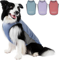 Dog Cooling Vest with Soft Stretchy Sun Protection, XL - X-Large (62-77lbs) / Water Drop