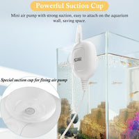 FEDOUR Mini Whisper Aquarium Air Pump - image 4