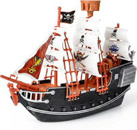 Rhode Island Novelty 10 Inch Pirate Boat, One Per Order – Fun for Kids & Family