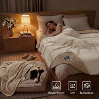 Luciphia Waterproof Blanket for Dog - Beige / KING(100''x82'') - image 3
