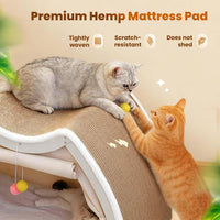 Cat Houses for Indoor Cats - 19.7*12.6*15.7"/Flat Roof (M) - image 2