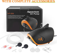 HITOP 4W 110GPH Powerful Aquarium Air Pump - 4W with LED-Decor - image 3