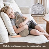 CSVBTRF Weighted Stuffed Animals - Gray Mouse - image 4