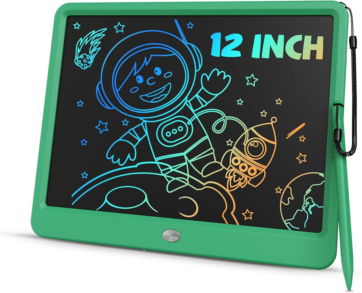 TEKFUN 15" LCD Writing Tablet for Kids - Green / 12 Inch