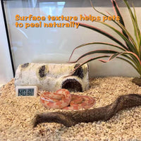 Reptile Hide Snake Cave Large Simulation Stone Resin Hideout Leopard - D-Large - image 4
