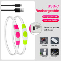 2 Packs Light Up Dog Collar - Green+Pink - image 4