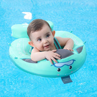 Mambobaby Float with Canopy, UPF 50+ Baby Swim Float – Fun for Kids & Family - Special Green - image 4