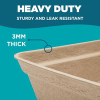LumaKa Pets disposable cat litter box made of extra thick recycled cardboard - view 2