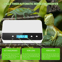 Reptile Misting System with Timer, 6 Nozzles, Self-Priming Pump - RWS302 with timer - image 3