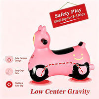 INPANY Bouncy Bull, Cow Hopper for Cowboys, Kid Gifts Toy - Pink Car Hopper - image 3