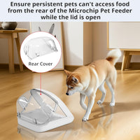 Rear Cover for Automatic Microchip Cat Pet Feeder - Rear Cover / 2 Pack - image 3
