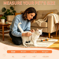 Cat Door for Screen Door, Lockable Magnetic Flap - Extra Large - image 3