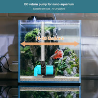 660GPH Aquarium Return pump with LCD display controller - 400GPH,15W - image 4
