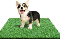 30 x 20 inches 2 Pack Fake Grass Pee for Dogs Artificial Grass Rug - 23.5 x 19.5 Inch (Pack of 1)