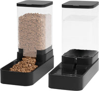 Automatic Cat Feeder and Water Dispenser in Set with Pet Food Bowl - 3.8L