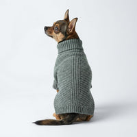 Fitwarm Thermal Knitted Dog Sweater Doggy Winter Coat Pet Clothes - X-Large / Heather Grey - image 2