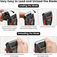 Wider Replacement Blades Horse Grooming Clippers,1 Piece Detachable Blade for Pets with Thick/Long/Matted Hair