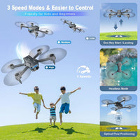 Velcase S101 foldable 1080P drone with camera, remote and carrying case - view 5