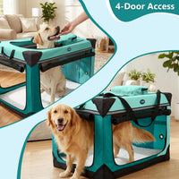 Ownpets Collapsible Dog Crate - Green / 42.0"L x 31.0"W x 31.0"H - image 3