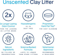 Boxie Premium Unscented Clumping Cat Litter 30+ Day Odor Control – Daily Care for Cats - Unscented / 16 lb - image 3