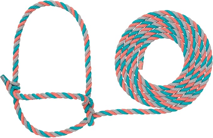 Weaver Leather Livestock Cattle Poly Rope Halter