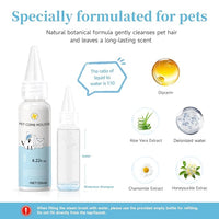Steam Brush for Dog & Cat – 3-in-1 Pet Spray Hair Removal Comb – Pet Grooming & Shedding Steam – Includes Waterless Shampoo – Water Brush for Long & Short Haired Pets – Defur Spritz Comb