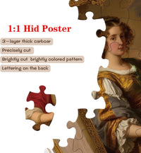 Cafly spiral staircase 1000 piece jigsaw puzzle with playing cards illusion - view 12