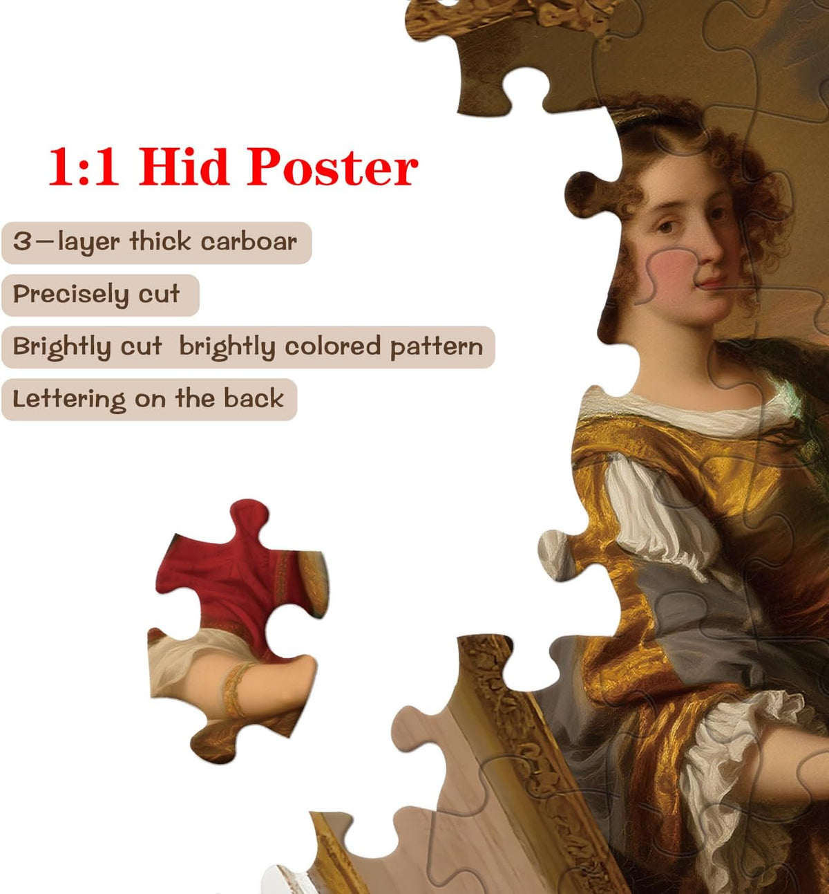 Cafly spiral staircase 1000 piece jigsaw puzzle with playing cards illusion - view 12