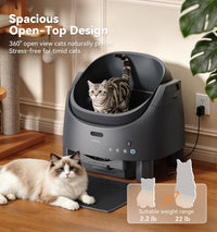 Automatic Litter Box Self Cleaning - Litter Box + 1 Roll Trash Bag - image 3