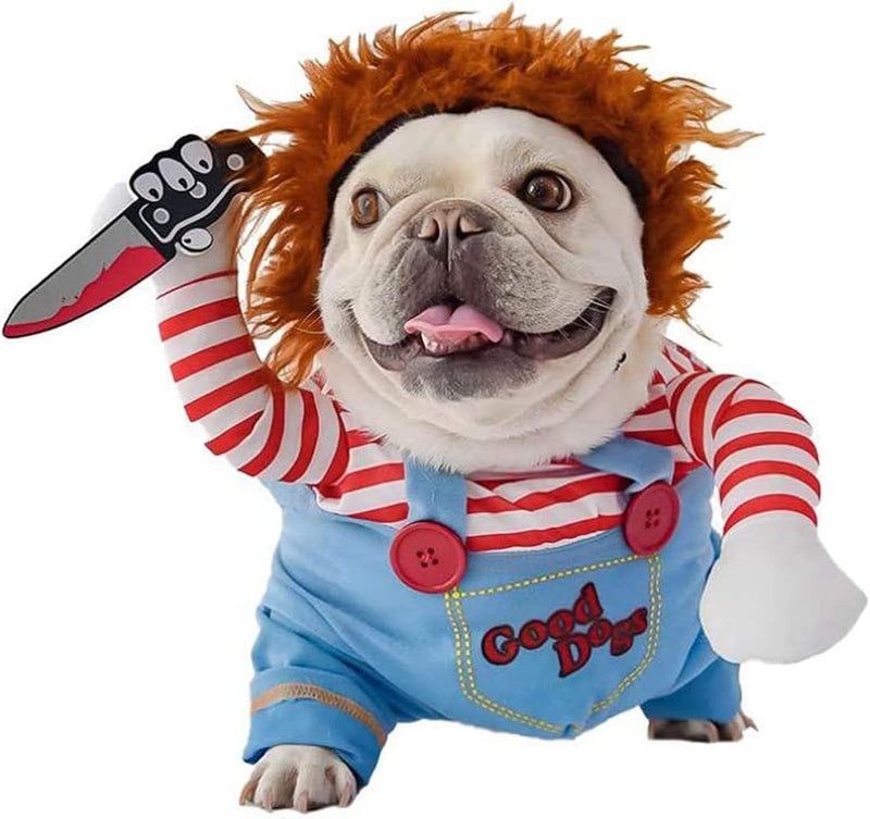 Pet Deadly Doll Dog Costume - Medium
